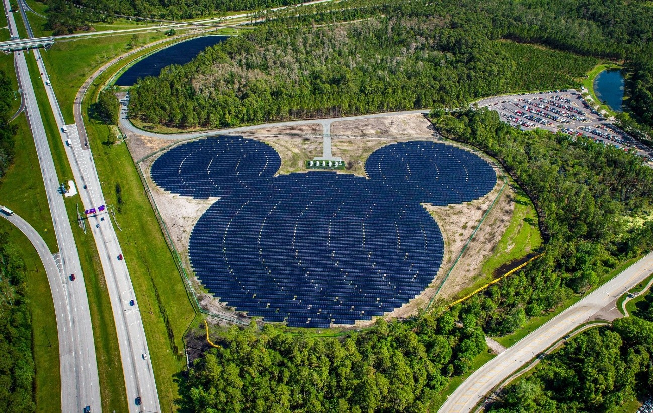 Usina solar Disney