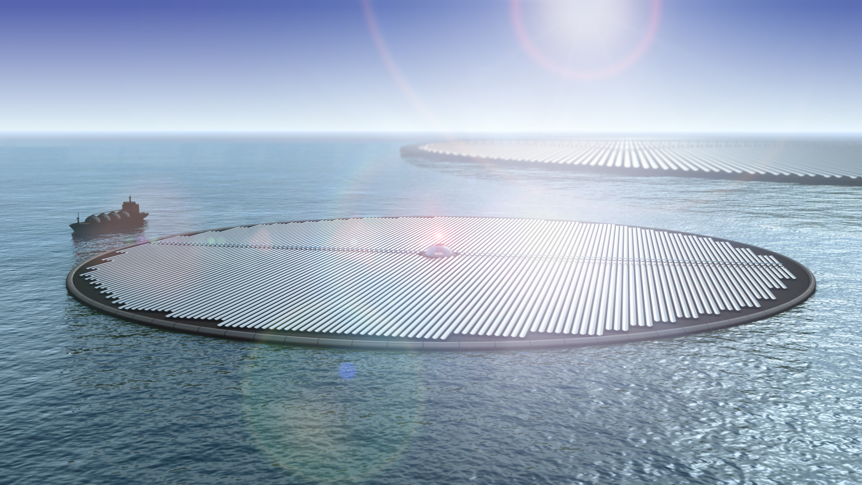 A Primeira Planta de Energia Solar Flutuante do Mundo 