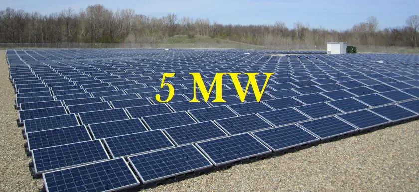 Dezembro 2016 – Venda de 5MW de sitemas fotovoltaicos fornecidos