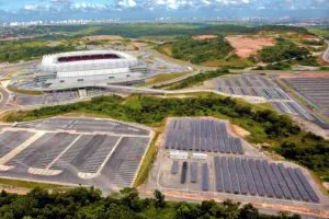 arena pernambuco placa solar