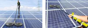 limpeza de paineis solares