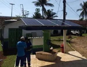 Unidade de dessalinização de água da companhia de pernambuco de saneamento