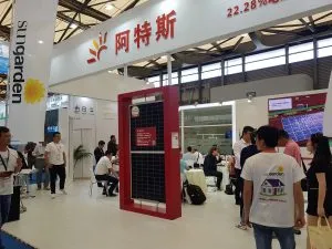 Painel solar fotovoltaico, com tecnologia Half-Cell.