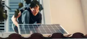 Instalar placa solar no telhado